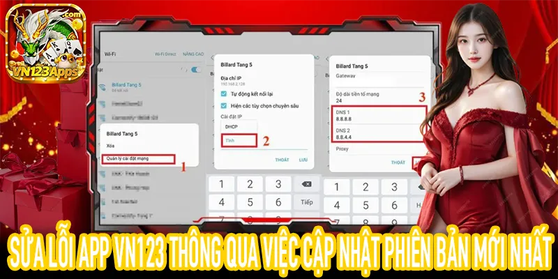 Cập nhật hệ thống nhằm sửa Lỗi App VN123 ổn định tuyệt đối