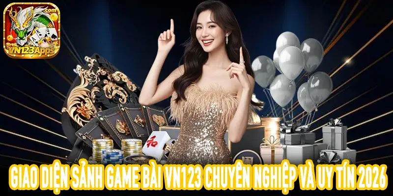Hệ thống sảnh Game Bài VN123 đạt chuẩn quốc tế mới nhất