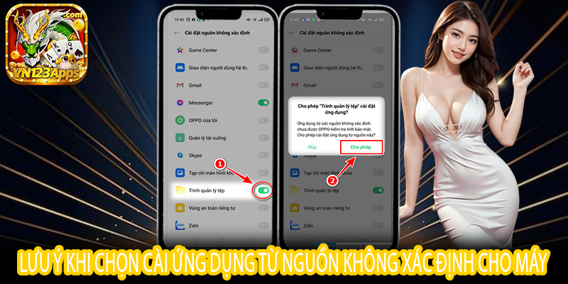 Bí kíp để cài ứng dụng từ nguồn không xác định không bị virus