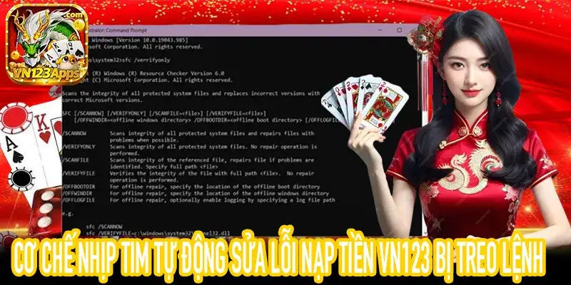 Hệ thống tự động xử lý lỗi nạp tiền VN123 khi bị treo đơn