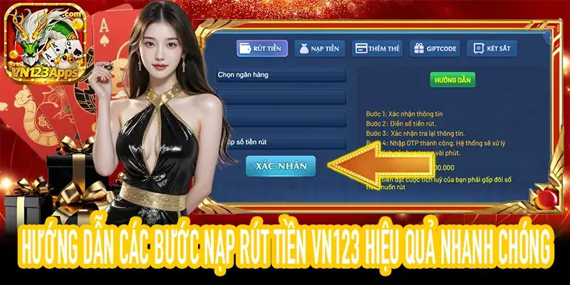 Hình ảnh minh họa Nạp Rút Tiền VN123 chi tiết 2026