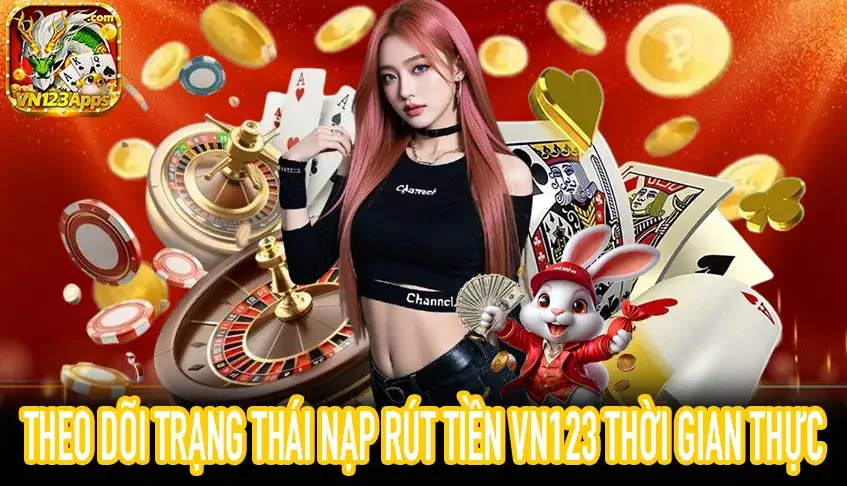 Hình theo dõi giao dịch Nạp Rút Tiền VN123 trên App