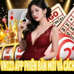 Thao tác tải VN123 App phiên bản mới cho điện thoại iOS và Android