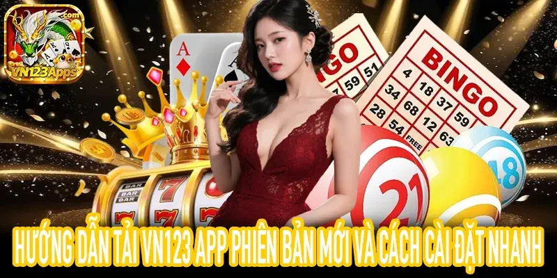 Thao tác tải VN123 App phiên bản mới cho điện thoại iOS và Android