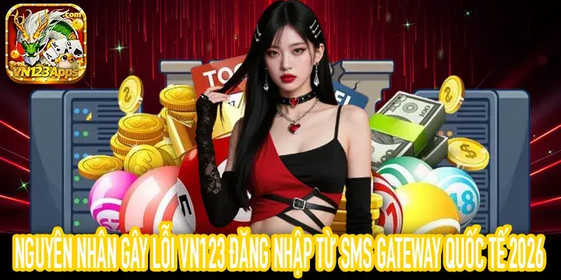 Sơ đồ đường truyền SMS gây lỗi VN123 đăng nhập do chậm mã OTP