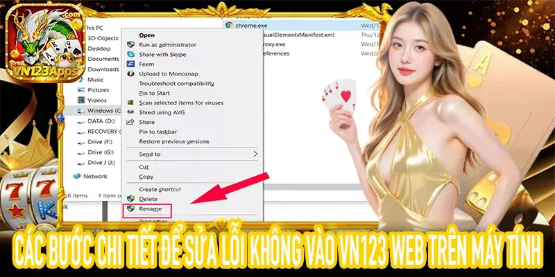 Ảnh chụp màn hình cách cấu hình DNS sửa Lỗi không vào VN123 Web