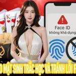 Giao diện bảo mật sinh trắc học không bị lỗi FaceID VN123