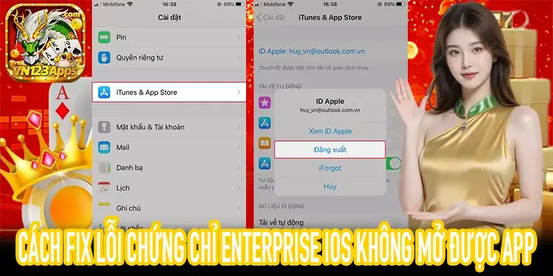 Fix lỗi Chứng Chỉ Enterprise iOS không mở được ứng dụng