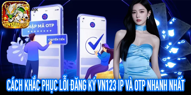 lỗi đăng ký VN123 IP OTP không nhận mã xác thực xử lý