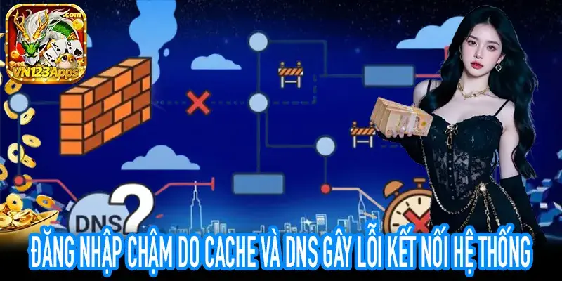 Đăng nhập chậm do DNS và cache gây lỗi đăng nhập hệ thống