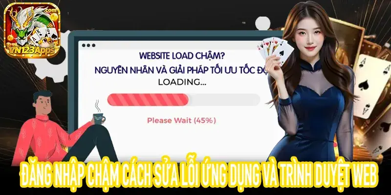 Đăng nhập chậm lỗi app trình duyệt và cách khắc phục