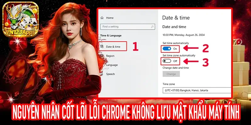 Lý do vì sao trình duyệt chrome không lưu mật khẩu tài khoản