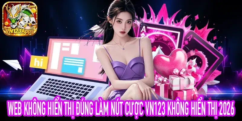 Web không hiển thị đúng làm nút cược VN123 không hiển thị 2026