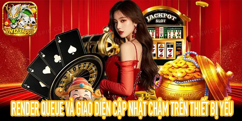 Giao Diện Cập Nhật Chậm Do Render Queue Quá Tải